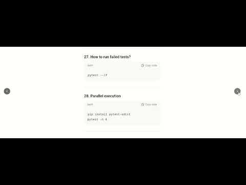 Python-PyTest Framework
