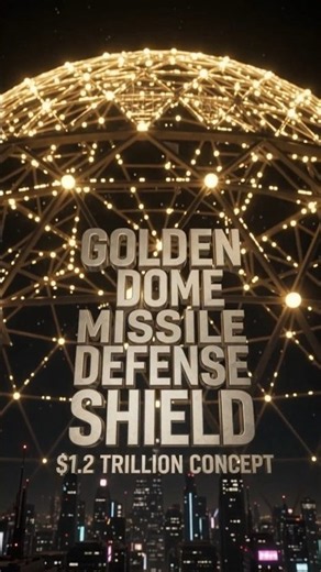 “GOLDEN DOME MISSILE DEFENSE SHIELD — $1.2 TRILLION CONCEPT” — Ultra-realistic 8K UHD HDR showcase