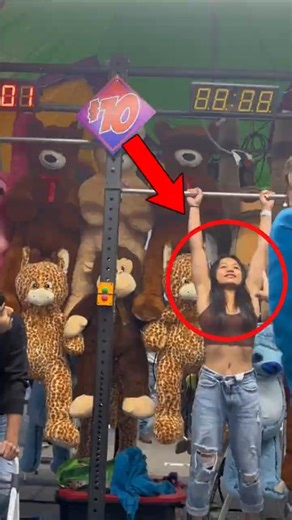 She Conquered the Impossible Carnival Challenge😱 #shortvideo