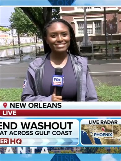 SOGGY SOUTHEAST ⛈️: A weekend washout is soaking New Orleans and the northern Gulf Coast, with multiple rounds of rain and thunderstorms expected through Sunday. FOX Weather Correspondent Brandy Campbell is in New Orleans, where the weather has already disrupted weekend festivities, including the postponement of the National Fried Chicken Festival. #foxweather #neworleans #louisiana #flood #forecast #southeast #gulf #thunderstorm