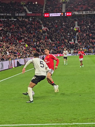 Apparently a foul on Hill by Lacey - laughable! #mufc #manchesterunited #lacey