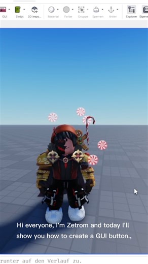 Open Close Gui Button (simple) 😱 #lua #roblox #robloxstudio #scripting #like #fyp #fyp #follow