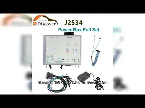 JTAG PowerBox Works Openport J2534 JTAG Power Box Connectors Full Adapters Works 3 Modes Green LED