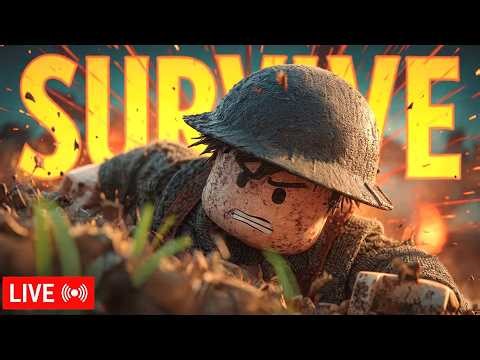 LIVE 🔴 Free Fire Players Can’t Survive This 😈 Roblox Entrenched WW1 LIVE Gameplay🔴 ​