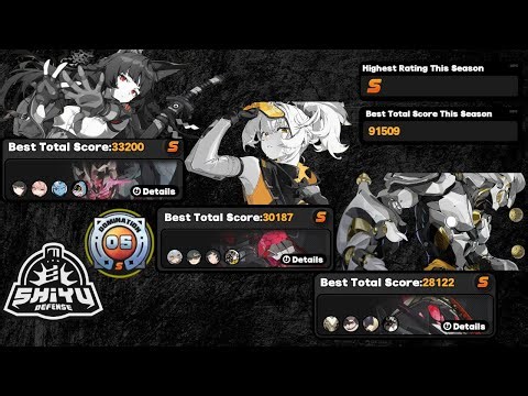 91.5K SCORE S RANK - M0W1 Miyabi, M4W1 S11 & M0W1 Banyue vs Shiyu Defense 5 - Zenless Zone Zero 2.5