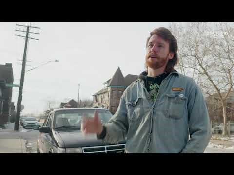 This Detroit man welded two Chrysler minivans into one single car