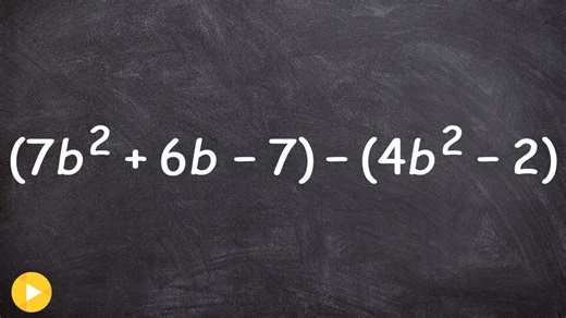 Using operations to simplify polynomials