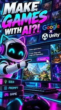 Google and Unity could be changing the way indie games are made!
