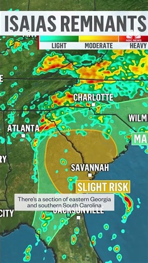 At least two after Hurricane Isaias makes landfall