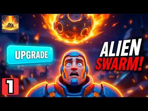 ALIEN SWARM! - Galaxy Defense: Fortress TD Gameplay Part 1 (Mobile)