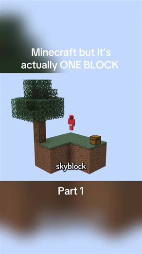 Minecraft: One Block Challenge Part 1