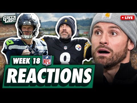 Steelers Win AFC North, Seahawks Earn NFC's #1 Seed & Wild Card Matchups | NFL WK18 Reactions