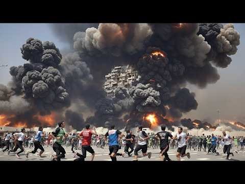 Israeli F-35 Fighter Jets & Tanks Attack on Irani army Weapon Supply Convoy - GTA 5 Simulation