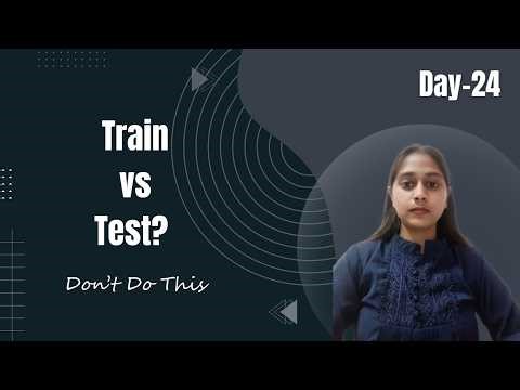 Train-Test Split vs Cross Validation 🔥 Explained with Code