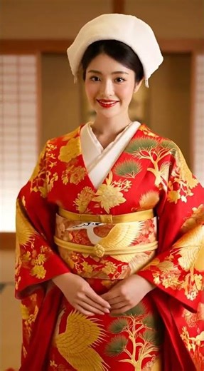 Vibrant Iro-Uchikake: Colorful Japanese Wedding Tradition