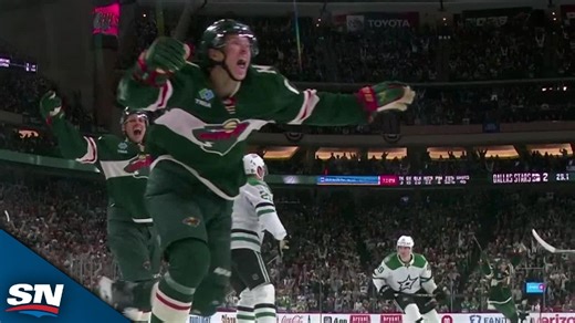 Wild's Boldy Tips In Overtime Winner In Game 4 vs. Stars