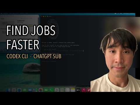 How to Find Tech Jobs Faster With Codex CLI (Included with ChatGPT Sub)
