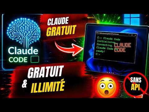 👉 Casser l'impossible : Utiliser Claude Code GRATUITEMENT sur Windows (Sans API ni Compte)!