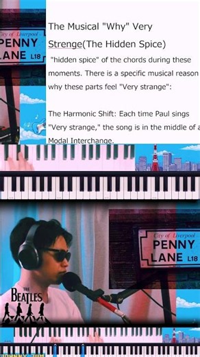 Beatles Analysis: Penny Lane The "Very Strange" Truth 🎩 Johnny JAM🎸 short