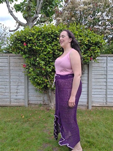 Whirl Skirt Crochet Pattern