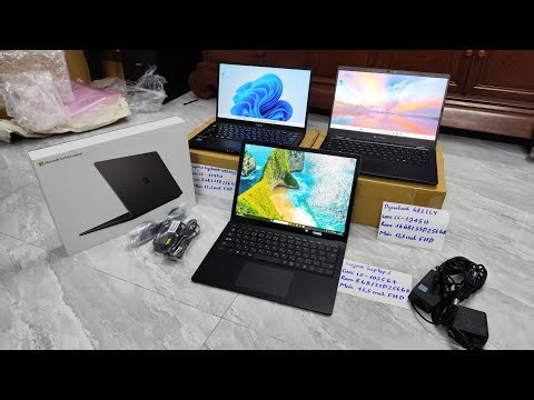 02/06 ❤️ Khui 3 Laptop Nhật Quá Xịn Sò - Surface Laptop 3, Dynabook G83/LY, Fujitsu Lifebook U6312/J