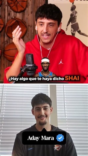 ADAY MARA NOS CUENTA QUÉ LE HA SORPRENDIDO DE SHAI #nba #okc #adaymara #shaigilgeousalexander #sga