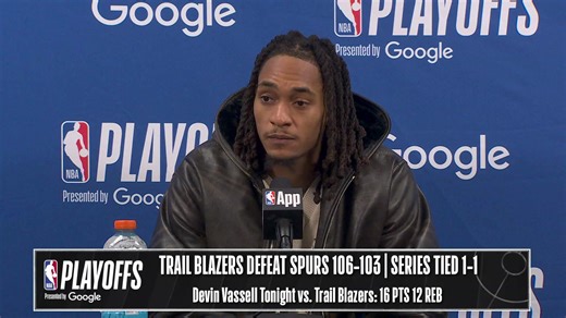 LIVE: Trail Blazers/Spurs Game 2 Postgame Presser | NBA