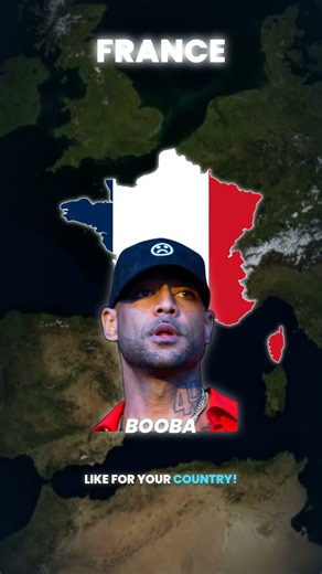 Countries and Their Most Famous RAPPERS 🎤 #shorts #rap #music