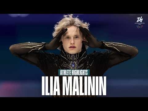 Between Personal Pressure & Team Gold 🥇⛸️ Ilia Malinin's Olympic Debut | Athlete Highlights