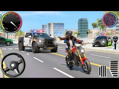 Police Car Chase Simulator 3D Game - Real Cop Cars Driving Simulator 2025 - Android GamePlay