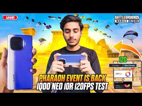 🔴120 FPS 🔥| BGMI 4.3 UPDATE IS HERE😎 | BGMI LIVE #bgmi #shorts #shortsfeed #iqooneo10r