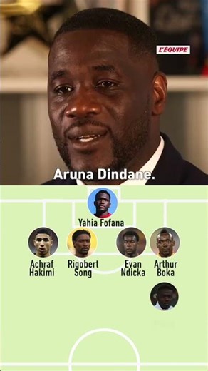 👀​🇨🇮​ Le 11 all-time africain d'Émerse Faé ! #shorts