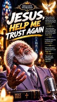 Jesus, Teach My Heart to Trust Again 🙏 | Deep Soulful Gospel Blues Worship