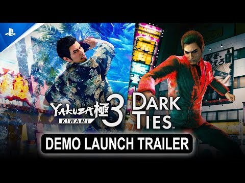 Yakuza Kiwami 3 & Dark Ties | Demo Launch Trailer | PS5
