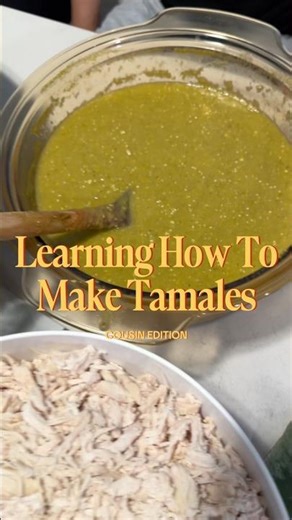 Making #tamales for the first time