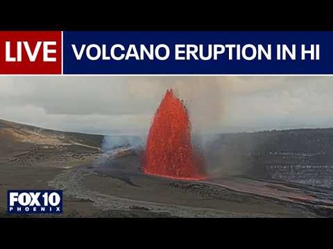 🔴LIVE: Mt. Kilauea volcano eruption | FOX 10 Phoenix