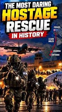 ✈️ The Most Daring Hostage Rescue in History: Operation Entebbe