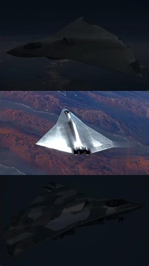 Chinese J-36 The MIGHTY 6th Gen Beast 🐉 #j36 #j50 #6th #fighterjet #chinapower #chinaairforce