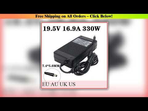 330W 19.5V 16.9A Ac Power Adapter Charger for Dell Alienware M18 M18x X51 X51 R2 XM3C3 DA330PM111