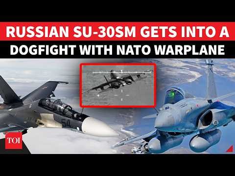 Russian Su-30SM’s High-Voltage Dogfight with NATO Jet Near Kaliningrad | Baltic Tensions Surge