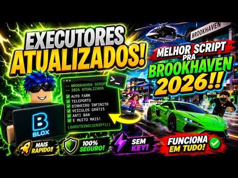 🔥 MELHOR SCRIPT BROOKHAVEN 2026! GAMEPASS LIBERADO, ANTI BAN! SEM KEY, MOBILE E PC VEJA AGORA!