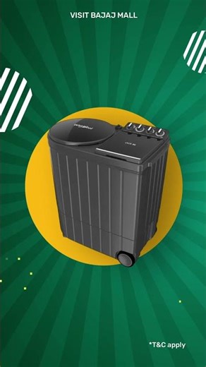 Whirlpool 11kg Semi-Auto Washer – Built for Large Families