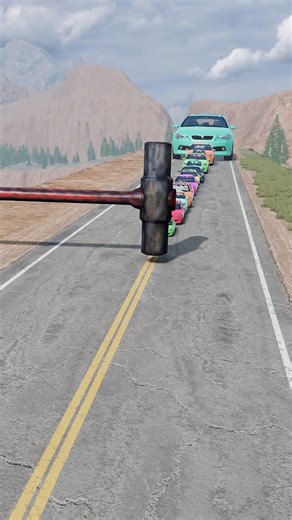 Colourful small to giant cars satisfying test 😱