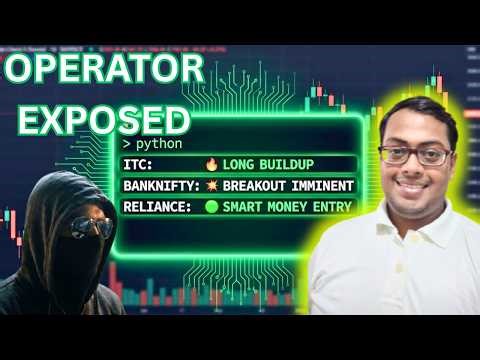 Stop Getting Trapped! Detect Big Player Positions in F&O with Python