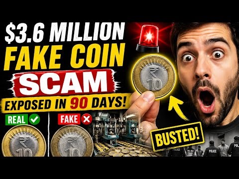 🚨 $3.6 Million Fake Coin Scam EXPOSED in 90 Days 😱