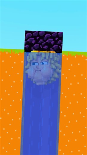 67 KID in Water Run Mining Challenge - Minecraft Animation