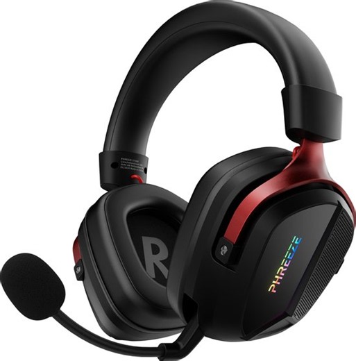 Phreeze GHW5 Gaming Headset Draadloos - Met Microfoon - Bluetooth - USB-C - Noise... | bol
