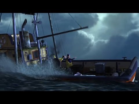 FINDING NEMO - THEY'LL DESTROYED THE FISH NET MACHINE | FISH ESCAPE | SPONSORED BY KLASKY EFFECTS