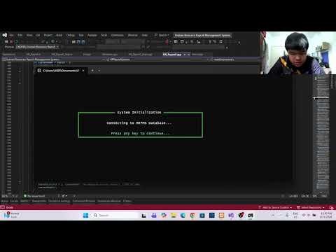 Automated Human Resource Payroll Management System (HRPMS) | C++ & MySQL Implementation