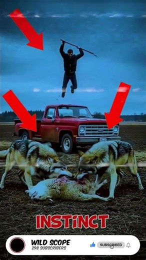 Wolves Attack Sheep Farmer’s Choice 🐺🐑 #Shorts